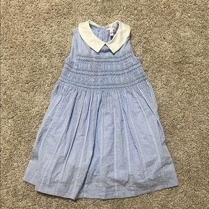 Rachel Riley Blue Sleeveless Dress